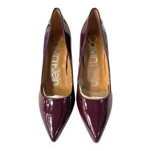Calvin Klein Women’s Patent Leather Heels – Size 6.5M
